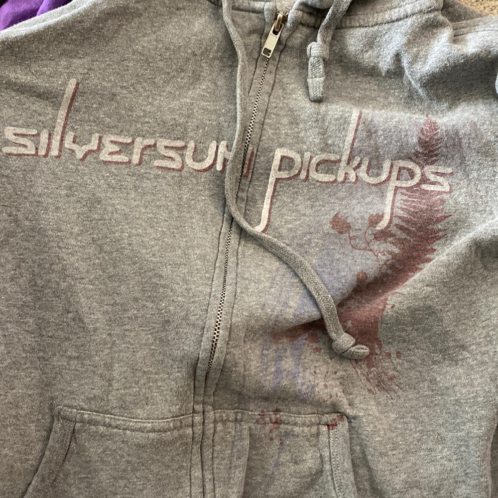 Sold Silversun pickups hoodie (Preowned) size small. Indie band